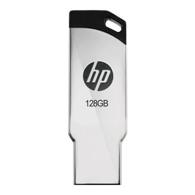 Hp V236W 128Gb Usb 2.0 Pen Drive, Metal Silver