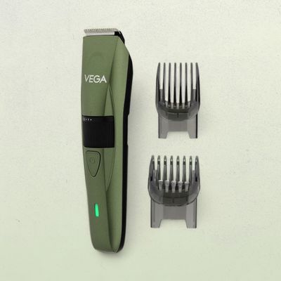 Vega Power Series P-1 Beard Trimmer For Men With 160 Mins Runtime & 40 Length (Green)