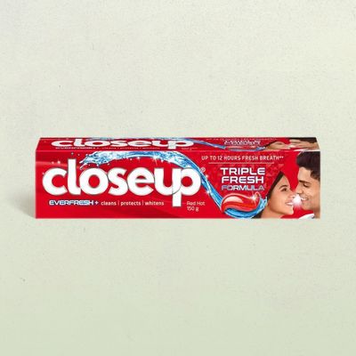 Closeup Toothpaste | Long lasting 18 Hours Of Fresh Breath & White Teeth