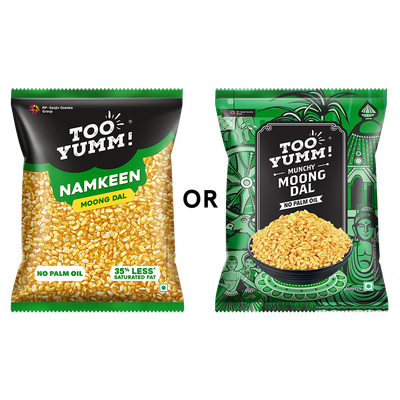 Too Yumm! Moong Dal | No Palm Oil | 35% Less Saturated Fat