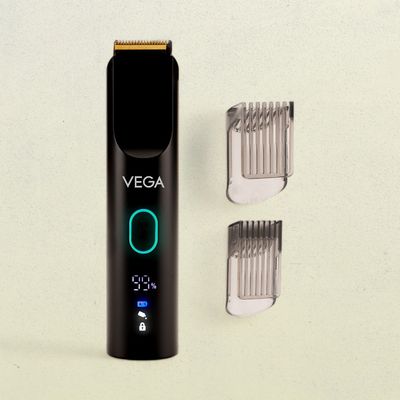 Vega Smartone Series S1 Vhth-30 Fully Waterproof Trimmer 120 Min Runtime 40 Length Settings (Black)