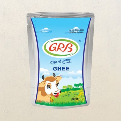 GRB Ghee - Standee Pouch