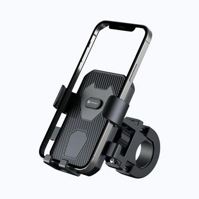 Portronics Mobike 4, Bike Phone Mount - Black