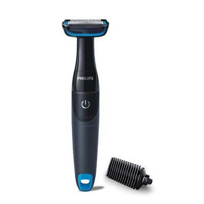 Philips Body Groomer|Skin Safe Body Grooming for sensitive areas|100% Showerproof| Bi-directional BG1025/15