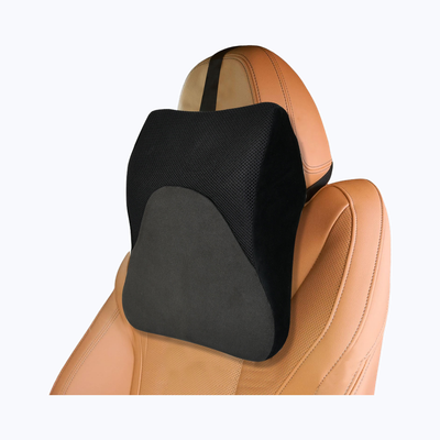 Trajectory Car Headrest Pillow In Memory Foam For Orthopedic Neck Pain Pillow