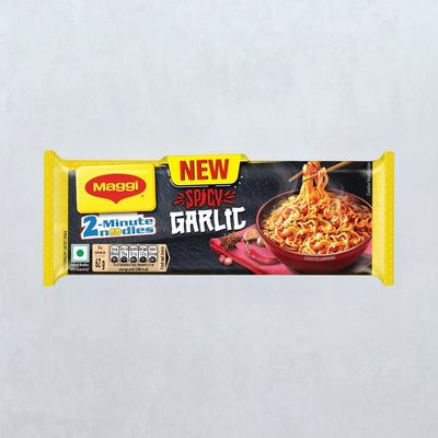 Maggi 2-Minute Spicy Garlic Instant Noodles