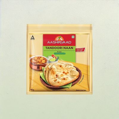 Aashirvaad Ready To Cook Tandoori Naan