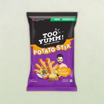 Too Yumm! Aloo Chaat Potato Stix | Munching Snack | On-the-Go Munchies