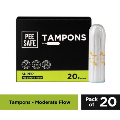 Peesafe Viscose Super Tampons