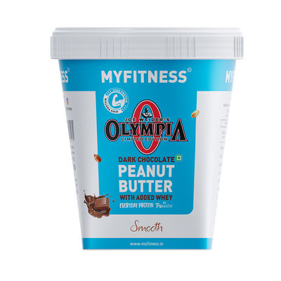 MyFitness Olympia Edition Dark Chocolate Peanut butter with Added Whey: Smooth