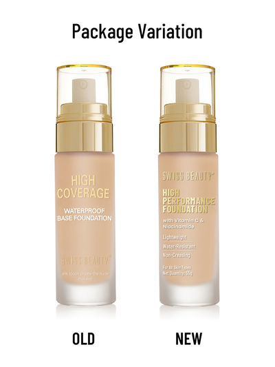 Swiss Beauty High Performance Foundation With Vitamin C & Niacinamide - 04 Natural Nude