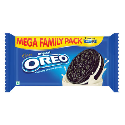 Cadbury Oreo Vanilla Flavour Crème Sandwich Biscuit Mega Family Pack