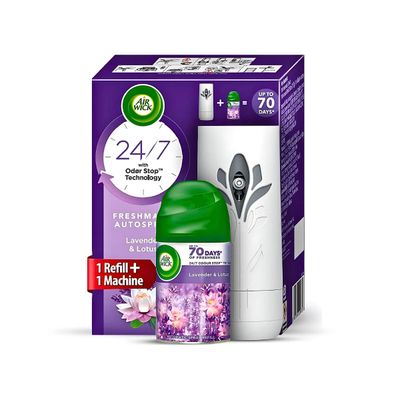 Airwick Automatic Air Freshener & Room Freshener Kit - Lavender & Lotus