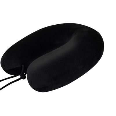 Trajectory Travel Neck Pillow Rest Cushion for Travel And Sleeping | Black