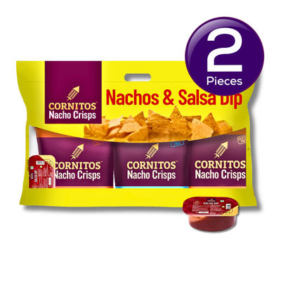 Cornitos Nachos & Salsa Combo Pack 215 g Combo
