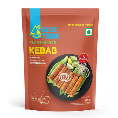 Blue Tribe Plant-Based Chicken Seekh Kebab