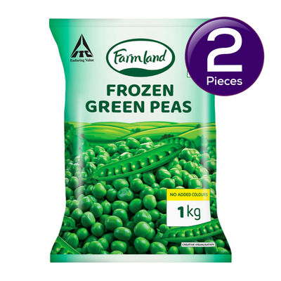 ITC Farmland Frozen Green Peas 1 kg Combo