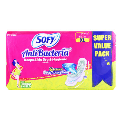 Sofy Antibacteria Sanitary Pads - XL+