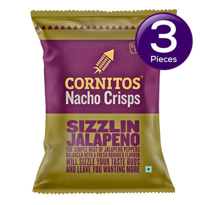 Cornitos Nacho Chips - Sizzlin Jalapeno 150 g Combo