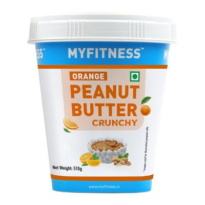 Myfitness Orange Crunchy Peanut Butter