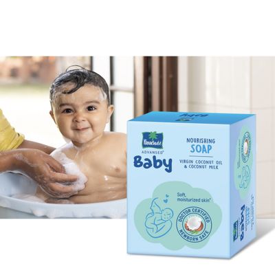 Parachute Advansed Baby Soap For Newborn Babies Virgin Coconut Oil & Coconut Milk