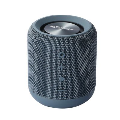 Portronics Sound Drum, Portable Bluetooth 4.2 Speaker Aux, Inbuilt Mic - Blue