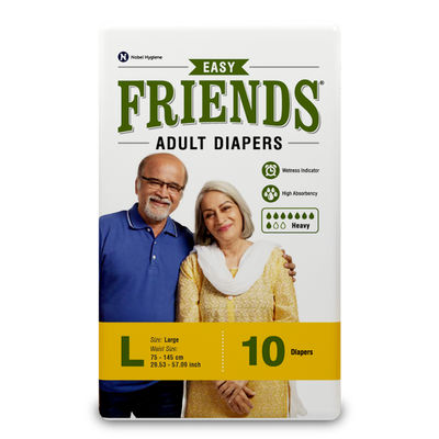 Friends Easy Adult Diaper (Tape, L , 75-145 cm)