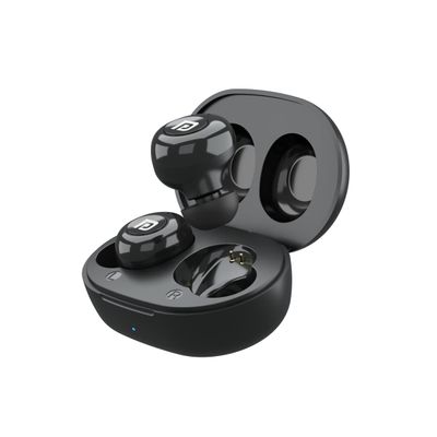 Portronics Harmosnics Twin S3 Smart Tws Bt Earbuds-Black