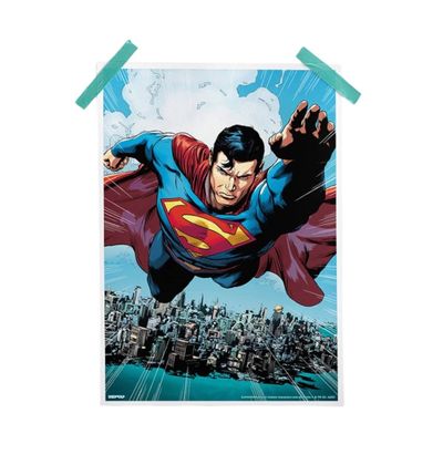 House Of Festivals Storming Through - Superman Official Poster