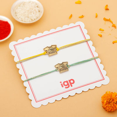 IGP Big and Little Brother Rakhi - Fun Pair
