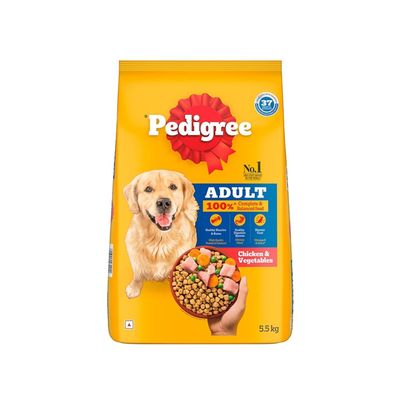 Pedigree Adult Dry Dog Food Chicken & Vegetables