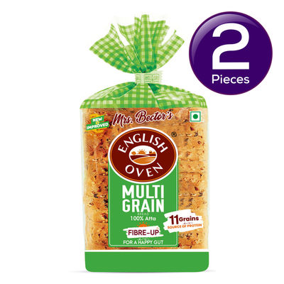English Oven Zero Maida Multigrain Bread 400 g Combo