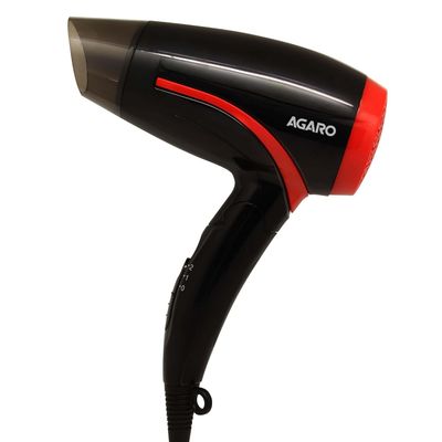 Agaro Hd1177 Hair Dryer With 1000 Watts Copper Motor 2 Speed & Temperature Settings For Men & Women