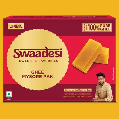 Unibic Swaadesi Premium Mysore Pak Box