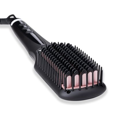 Vega Hair Straightener Brush With Ionic&Thermoprotect Technology & 16 Temperature Settings,Vhsb-04