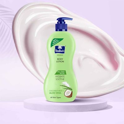 Parachute Advansed Refresh Body Lotion 100% Natural Moisturisers