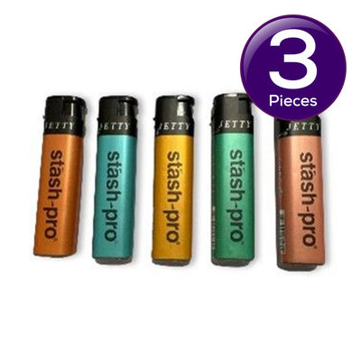 Stash-Pro Jet Flame Lighter (Jetty) - Assorted 1 pc Combo
