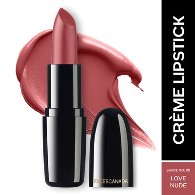 Faces Canada Weightless Creme Finish Lipstic - Love Nude 09 | Hydrated Lips