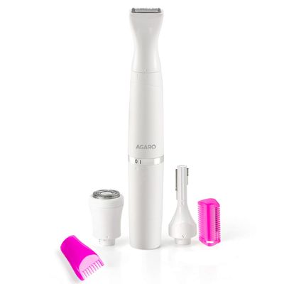 Agaro Rechargeable 3-In-1 Multi Trimmer For Women Hair Remover Face, Leg, Eyebrow etc Trimmer