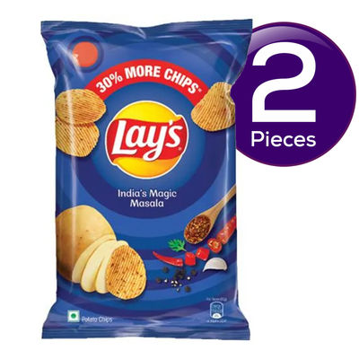 Lay's India's Magic Masala Potato Chips 67 g Combo