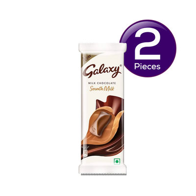 Galaxy Smooth Valentine's Milk Bar with Goodness of Milk and Cocoa 56 g Combo