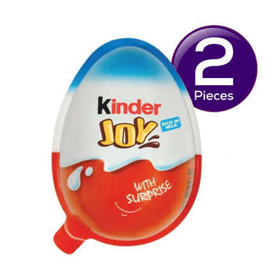 Kinder Joy Chocolate Snack with Surprise Blue Combo