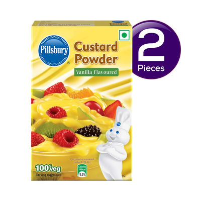 Pillsbury Vanilla Custard Powder 100 g Combo