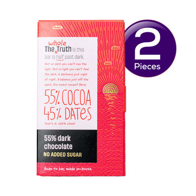 The Whole Truth 55% Dark Chocolate 80 g Combo