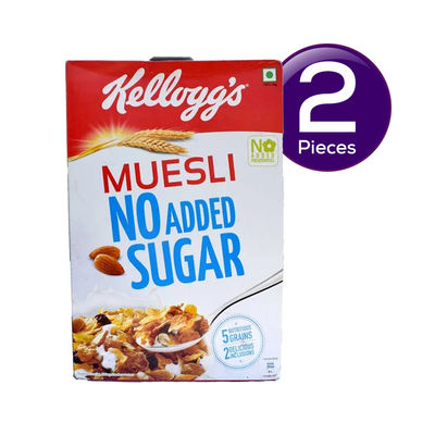 Kellogg’s Muesli 0% Added Sugar | 12-in-1 Power Breakfast | India’s No. 1 Muesli 500 gms Combo