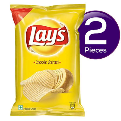 Lay's Classic Salted Potato Chips Packet Combo