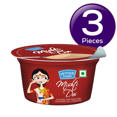 Mother Dairy Mishti Doi 80 g Combo