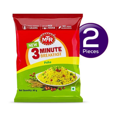 MTR 3 Min Poha Combo