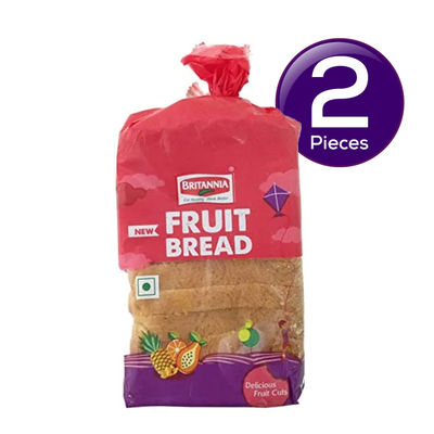 Britannia Fruit Bread 200 g Combo
