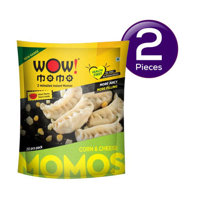 Wow! Corn & Cheese Momos 20 pc Combo